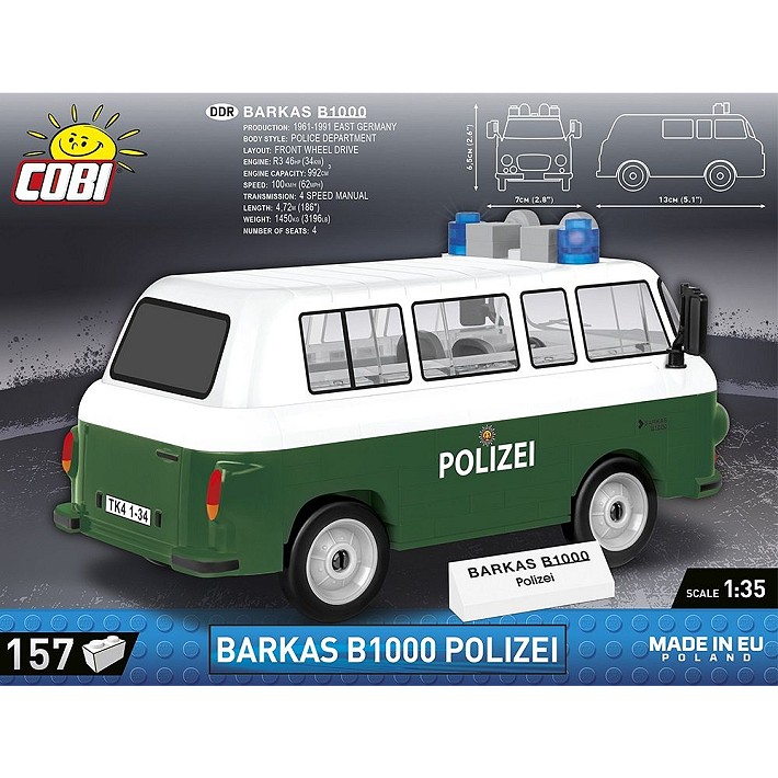 Barkas B1000 Polizei - fot. 3