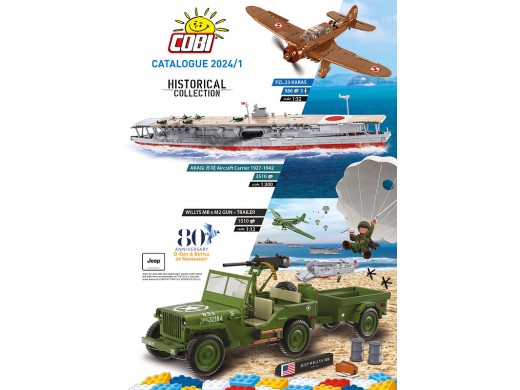 Katalog klocków Cobi 2024/1