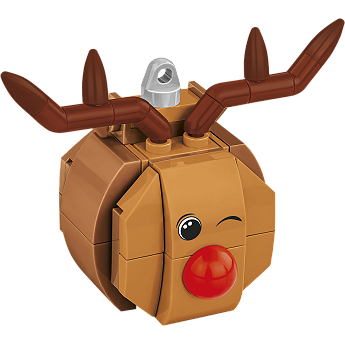 Ozdoby choinkowe - Renifer czerwononosy