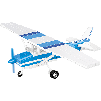 Cessna 172 Skyhawk-White-Blue
