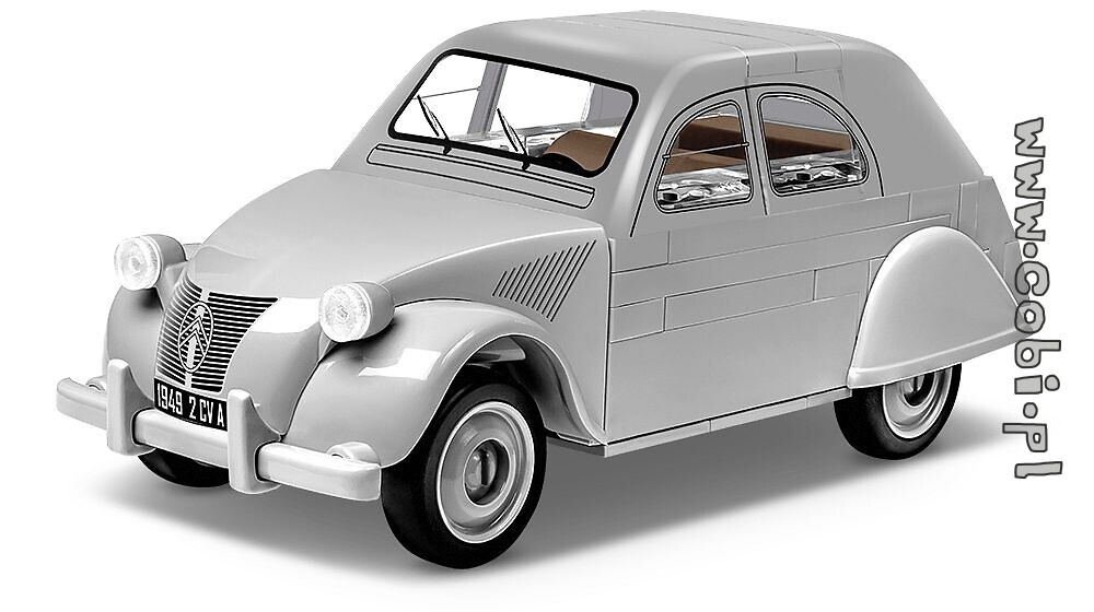 Klasyki motoryzacji z COBI. Citroen 2CV – francuskie brzydkie kaczątko