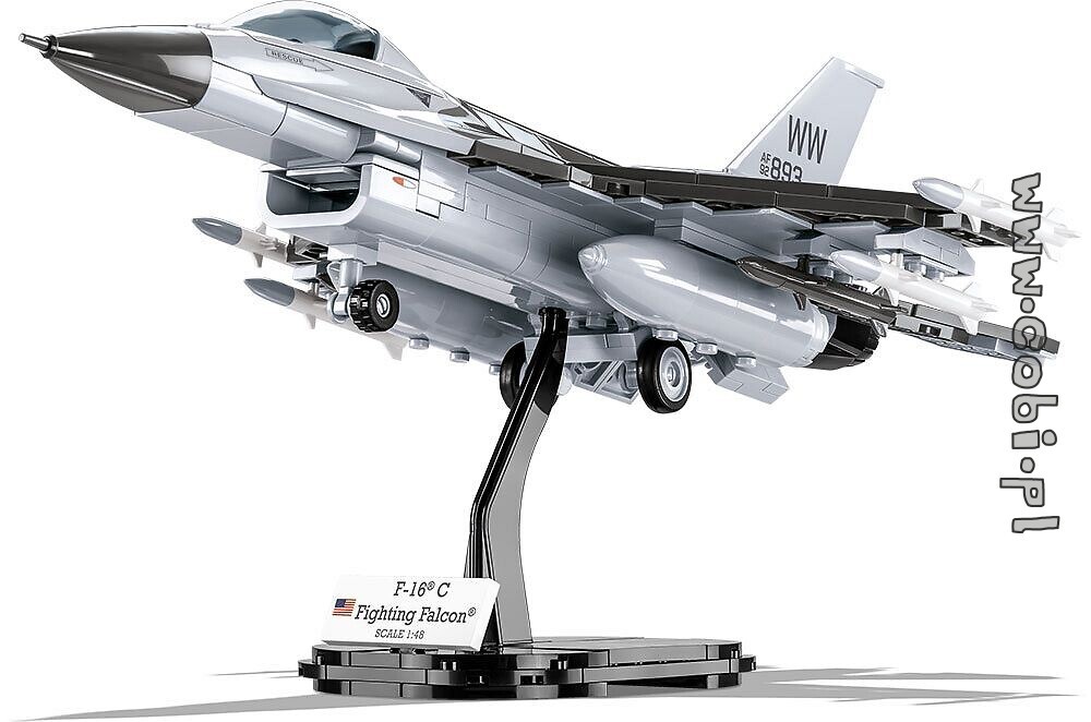 Historia z COBI. Samolot F-16, czyli multitasking w siłach powietrznych!