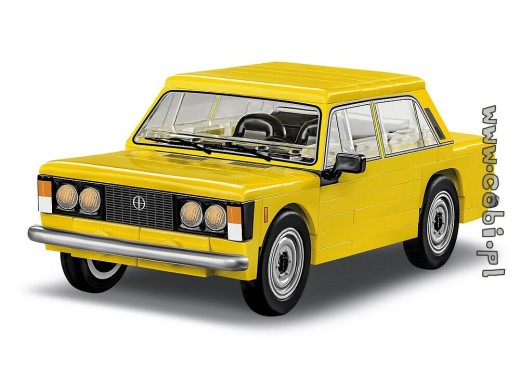 Klasyki motoryzacji z COBI. Fiat 125p – godny zastępca Warszawy