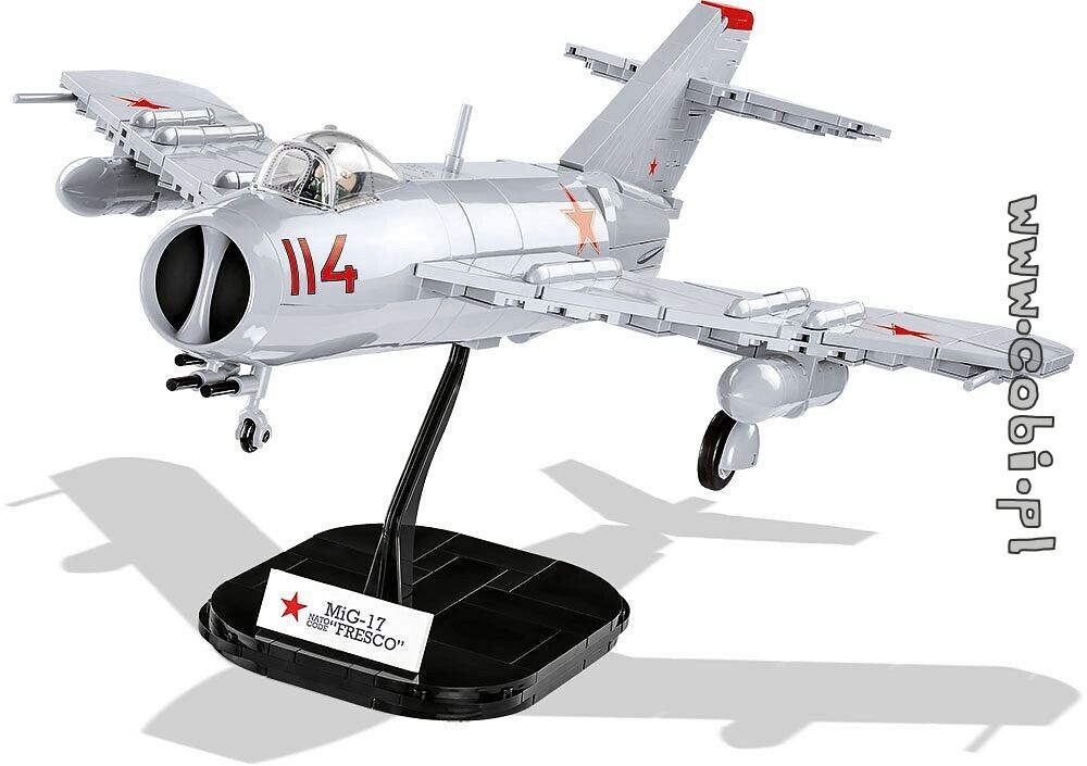 Historia z COBI. Myśliwiec MiG-17 – jeden z symboli Zimnej Wojny