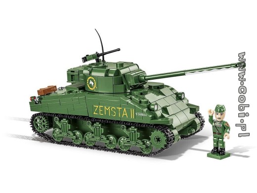 Historia z COBI. M4 Sherman – amerykański pogromca II wojny światowej
