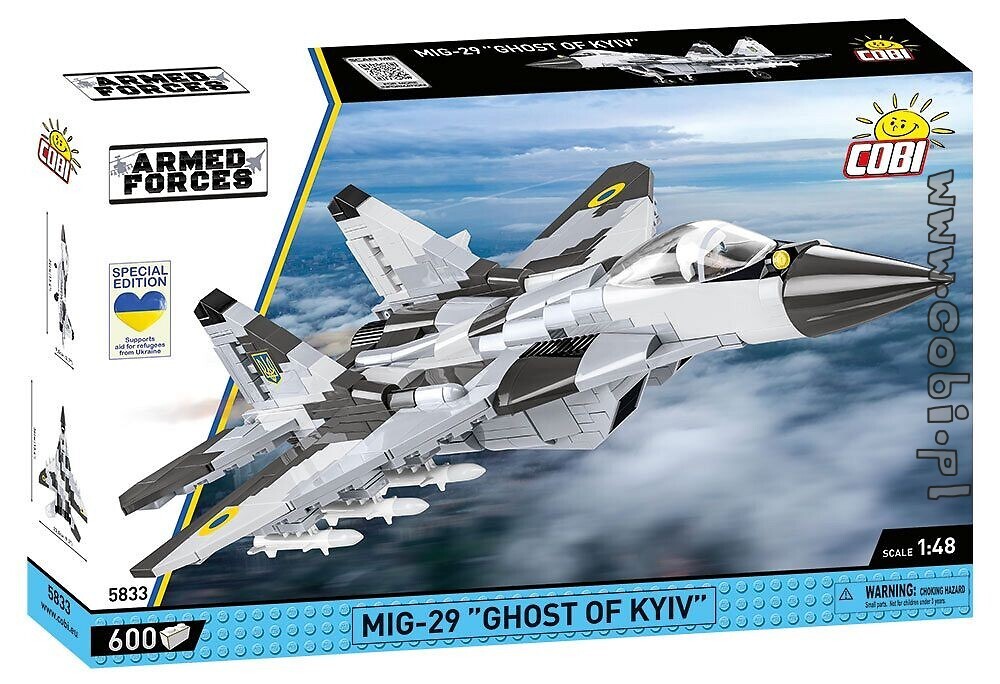 Samoloty z klocków Cobi. Kultowe modele - wojskowe i cywilne!