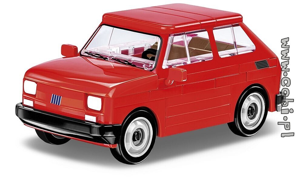 Klasyki motoryzacji z COBI. Fiat 126p - ikona polskich dróg 