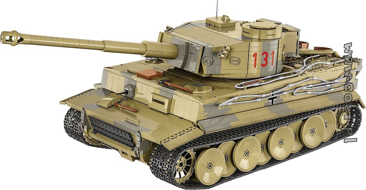 Historia z COBI. Czołg Tiger 131 – legenda na gąsienicach