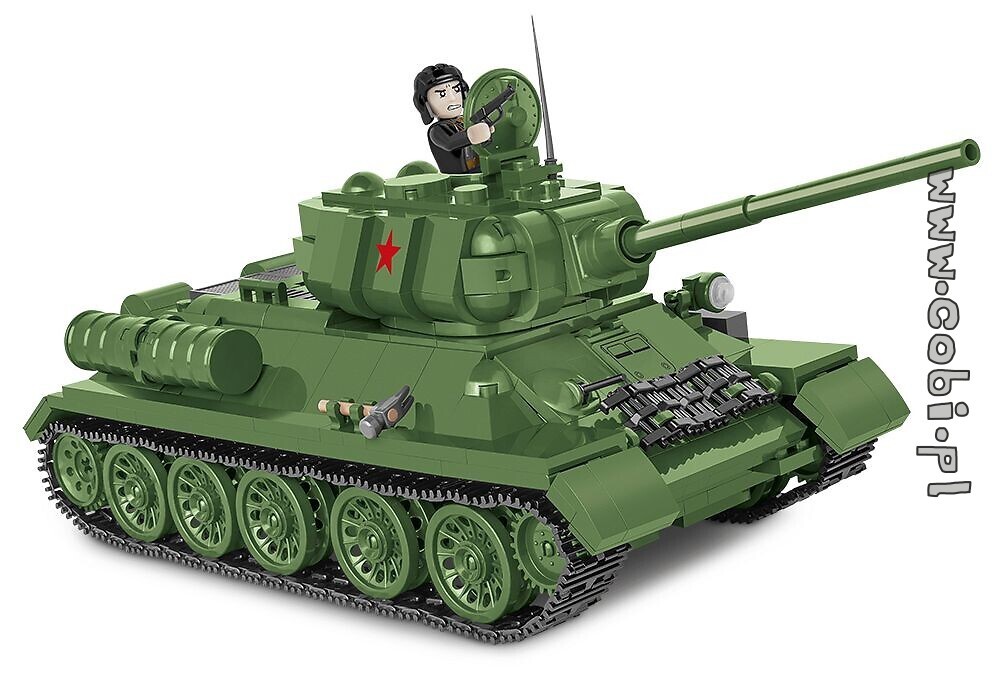 Historia z COBI. T-34-85 – radziecki czołg średni z okresu II wojny światowej
