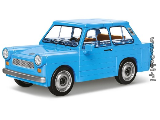 Klasyki motoryzacji z COBI. Trabant 601 – niemiecki samochód dla ludu