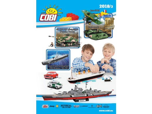 Katalog klocków Cobi 2018/3