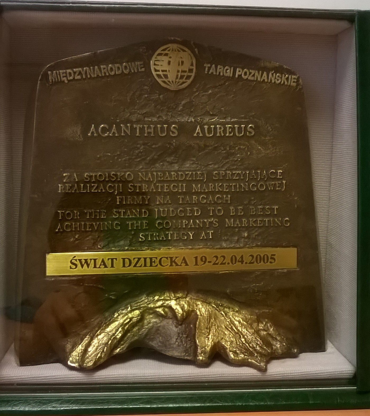 Międzynarodwe Targi Poznańskie - ACANTHUS AUREUS 2005 R.