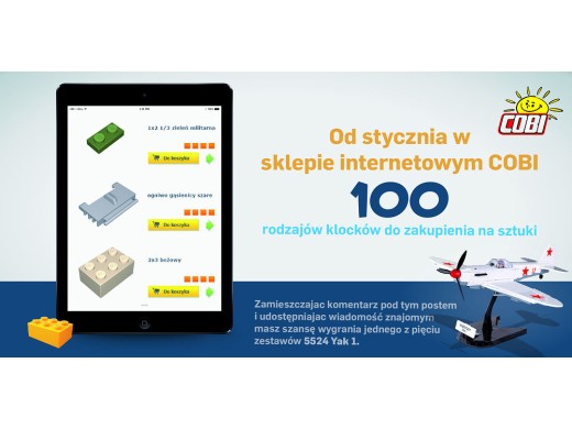 Konkurs "Klockowy asortyment" Cobi