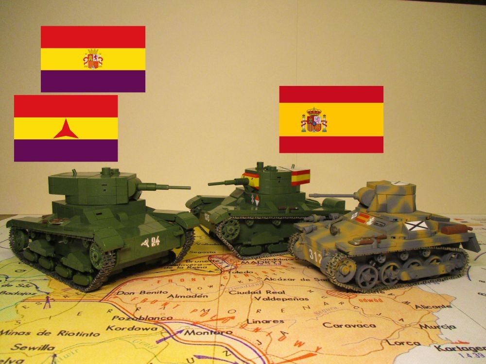 Niemiecki czołg lekki PzKpfw I Ausf. A model „Breda” z klocków COBI!