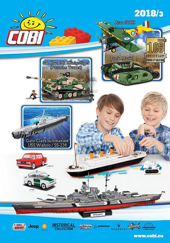 Katalog klocków Cobi 2018/3 - zdjęcie w treści artykułu