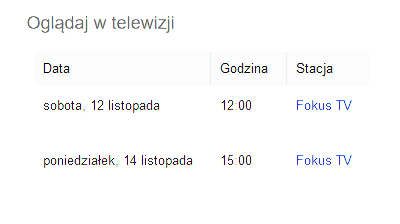 Cobi w FOKUS TV - zdjęcie w treści artykułu