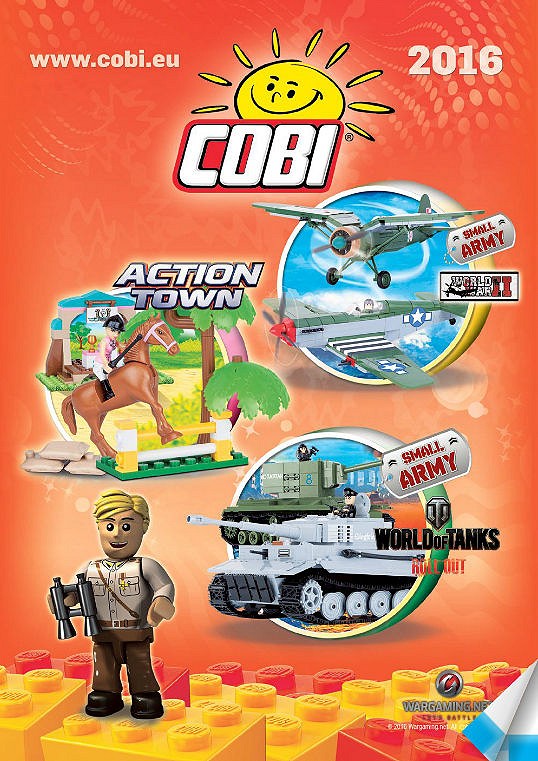Katalog klocków Cobi 2016 - zdjęcie w treści artykułu