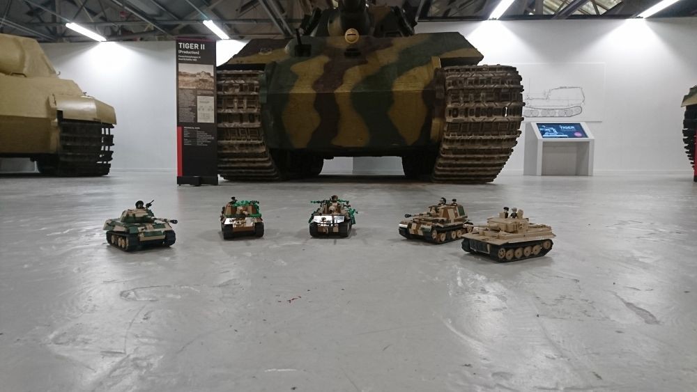 Kolekcja COBI w Bovington Tank Museum