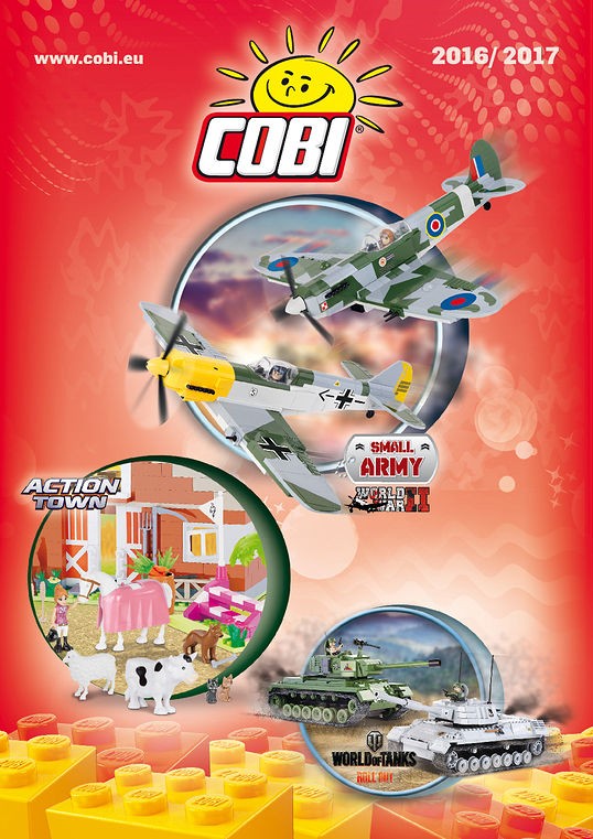Najnowszy katalog klocków Cobi 2016