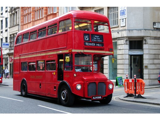 London Bus z klocków