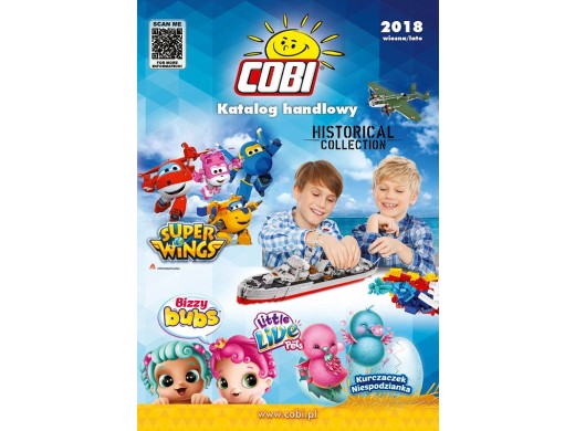 Katalog handlowy Cobi wiosna/lato 2018