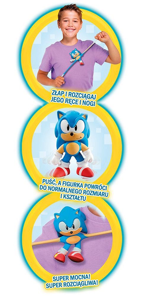 Stretch Sonic "Szybki jak błyskawica" Kolekcja - fot. 4
