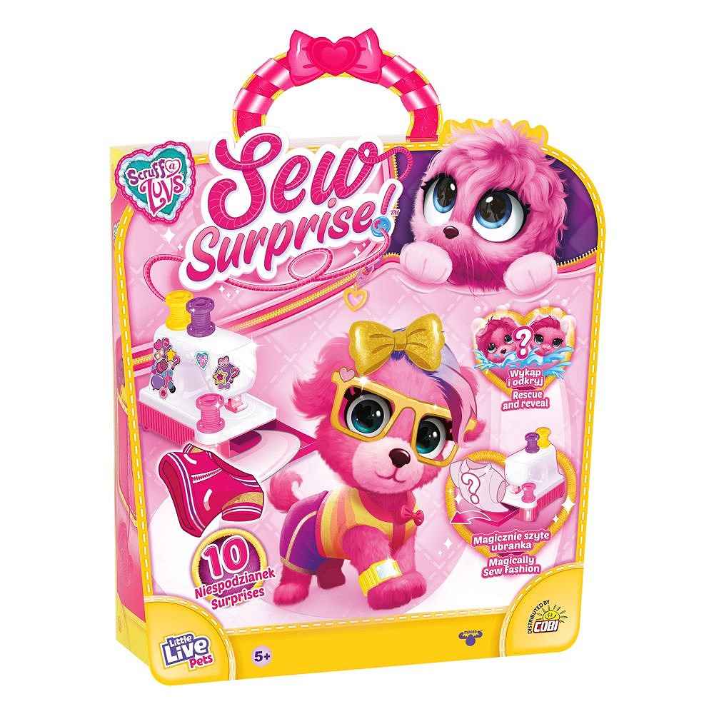 LLP Magiczna maszyna do szycia + pluszak