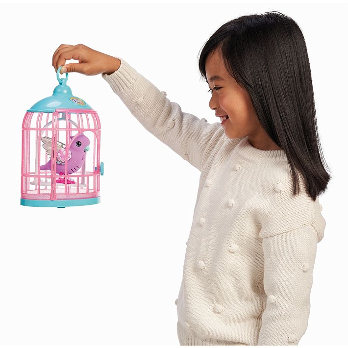 LLP Ćwierkająco mówiący ptaszek ze świecącymi skrzydełkami - fot. 9