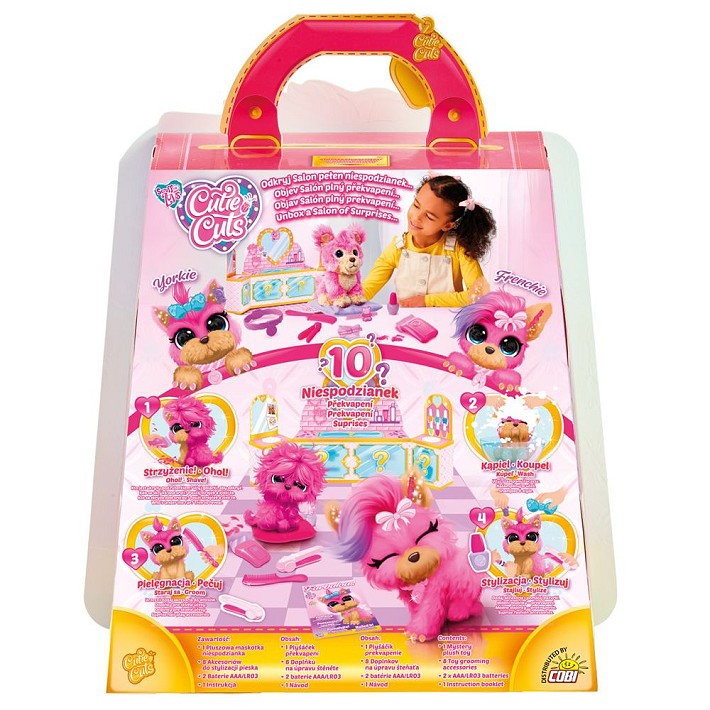 LLP Cutie Cuts Piesek różowy / fioletowy - fot. 17