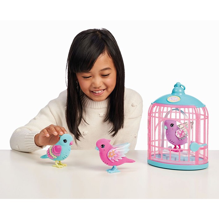 LLP Ćwierkająco mówiący ptaszek ze świecącymi skrzydełkami - fot. 11