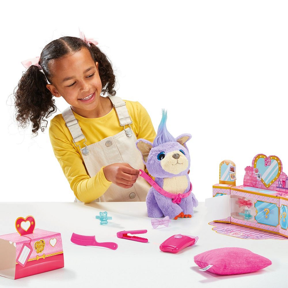 LLP Cutie Cuts Piesek różowy / fioletowy - fot. 13