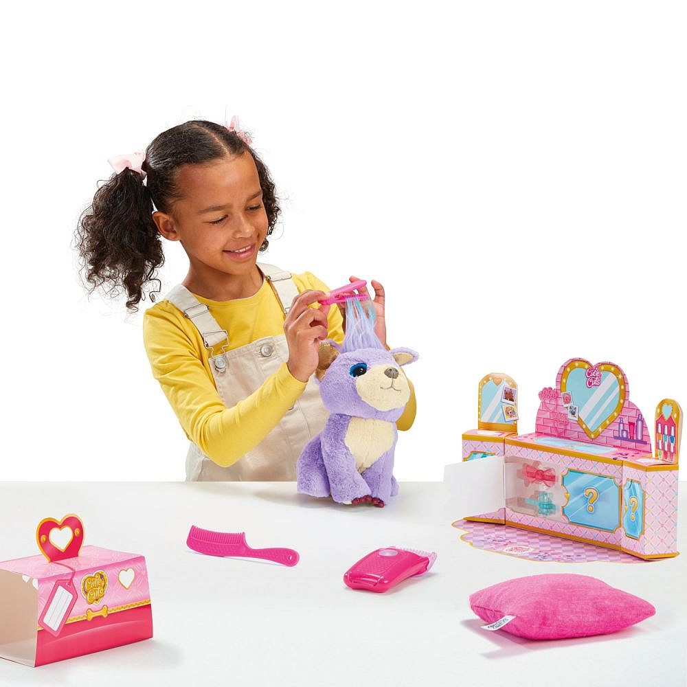 LLP Cutie Cuts Piesek różowy / fioletowy - fot. 12