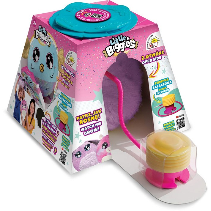 Little Biggies Pluszowe mini zwierzątka - Rybka - uszkodzone opakowanie - fot. 2