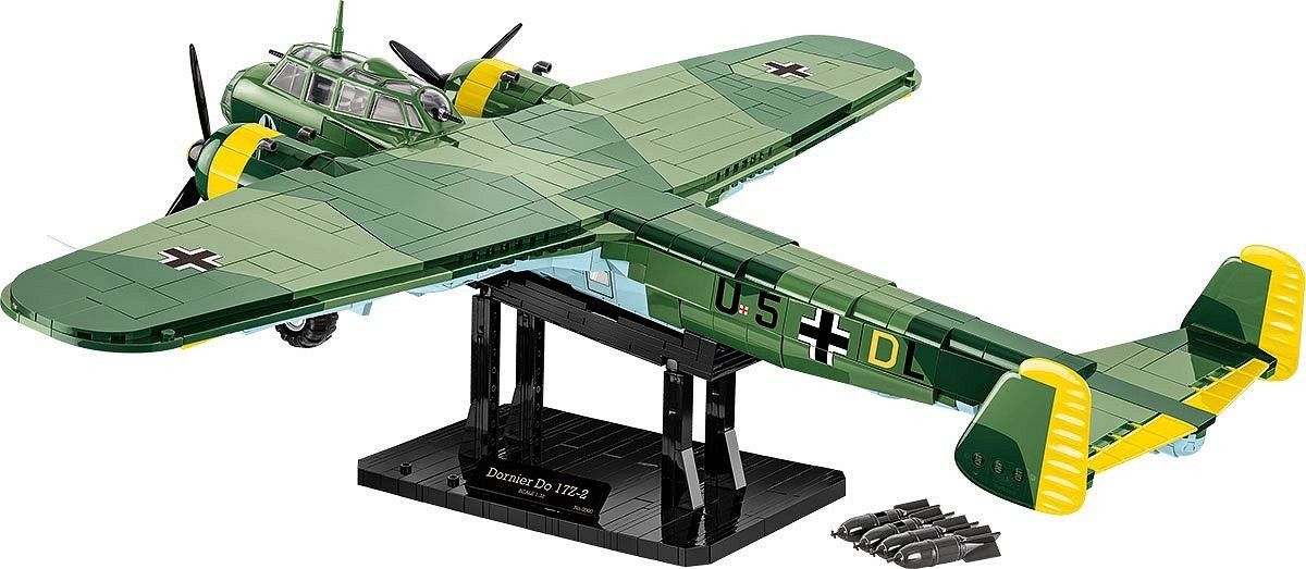 Historia z COBI: Bombowiec Dornier DO 17 – Latający Ołówek Luftwaffe