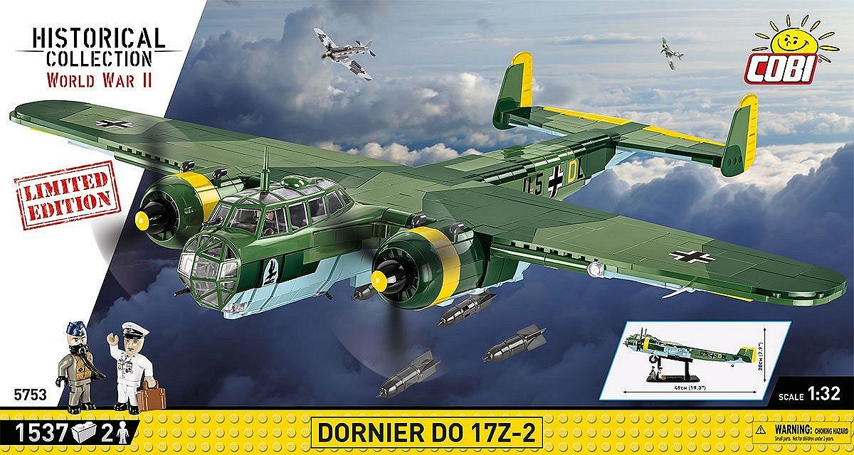 Model Bombowiec Dornier DO 17