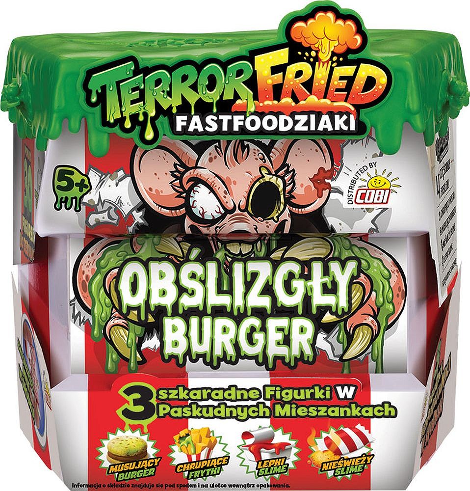 Terror Fried Obślizgły burger