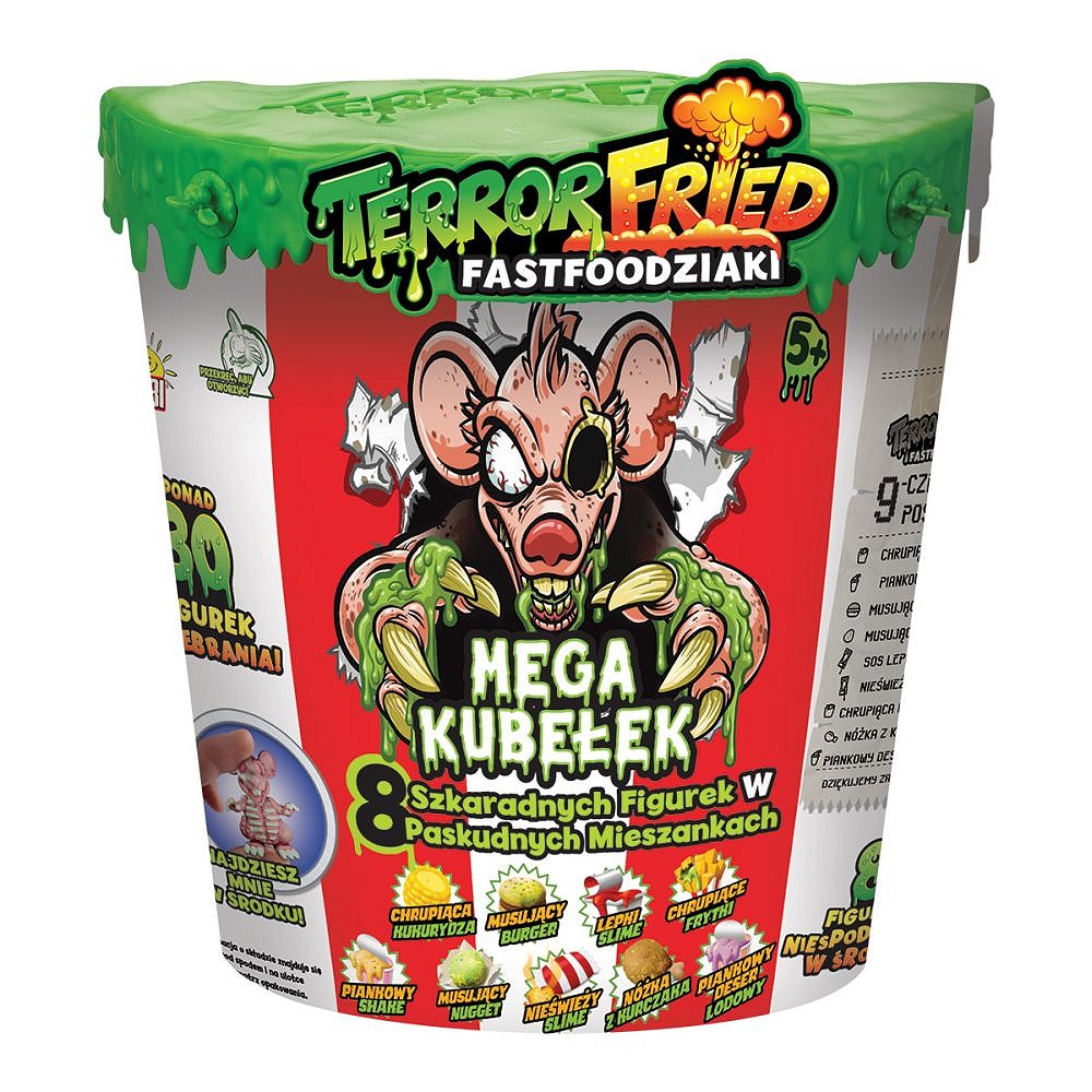 Terror Fried Mega kubełek - uszkodzone opakowanie