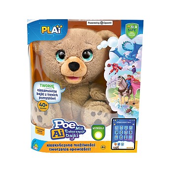 POE AI Miś tworzący bajki - uszkodzone opakowanie