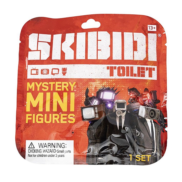 Skibidi Toilet Tajemnicze mini figurki S2