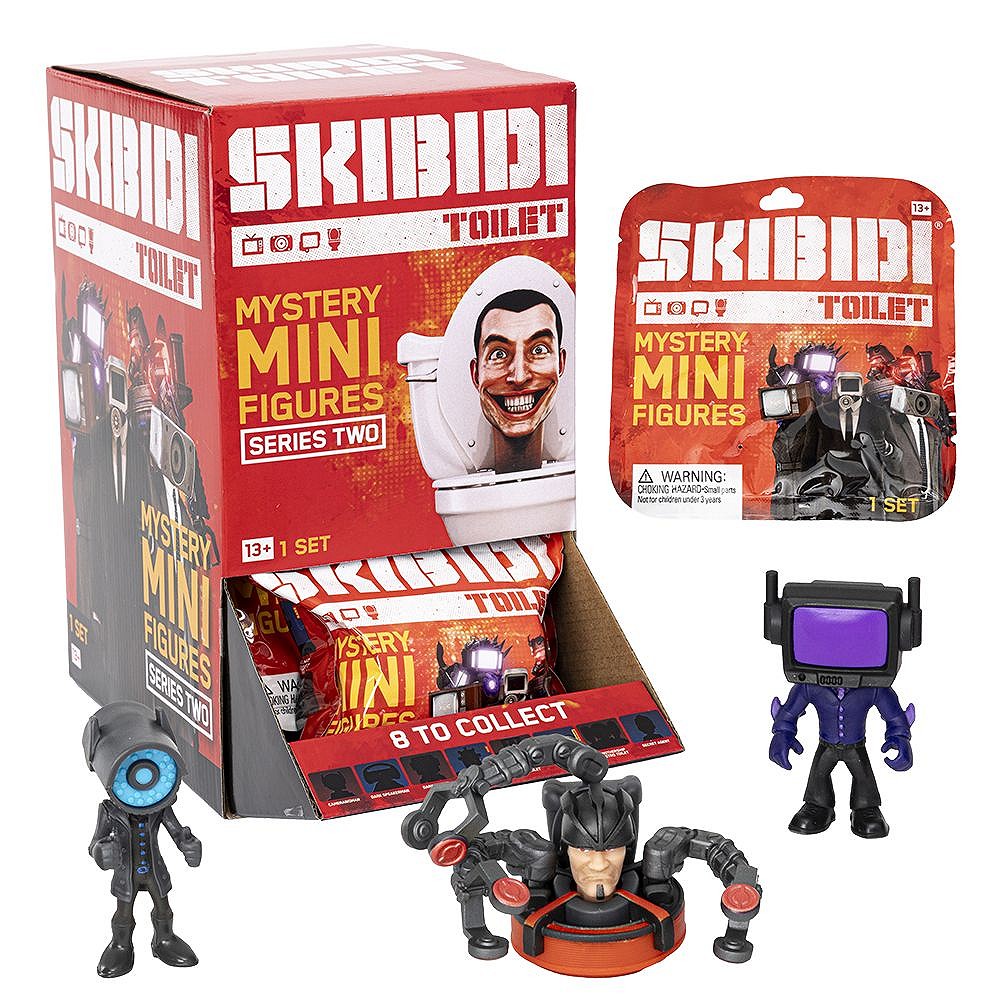 Skibidi Toilet Tajemnicze mini figurki S2 - fot. 3