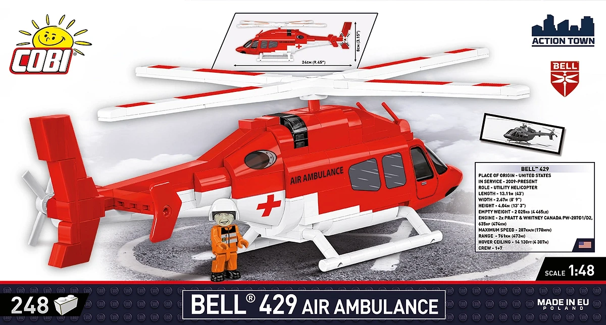 Klocki Bell 429 Air Ambulance