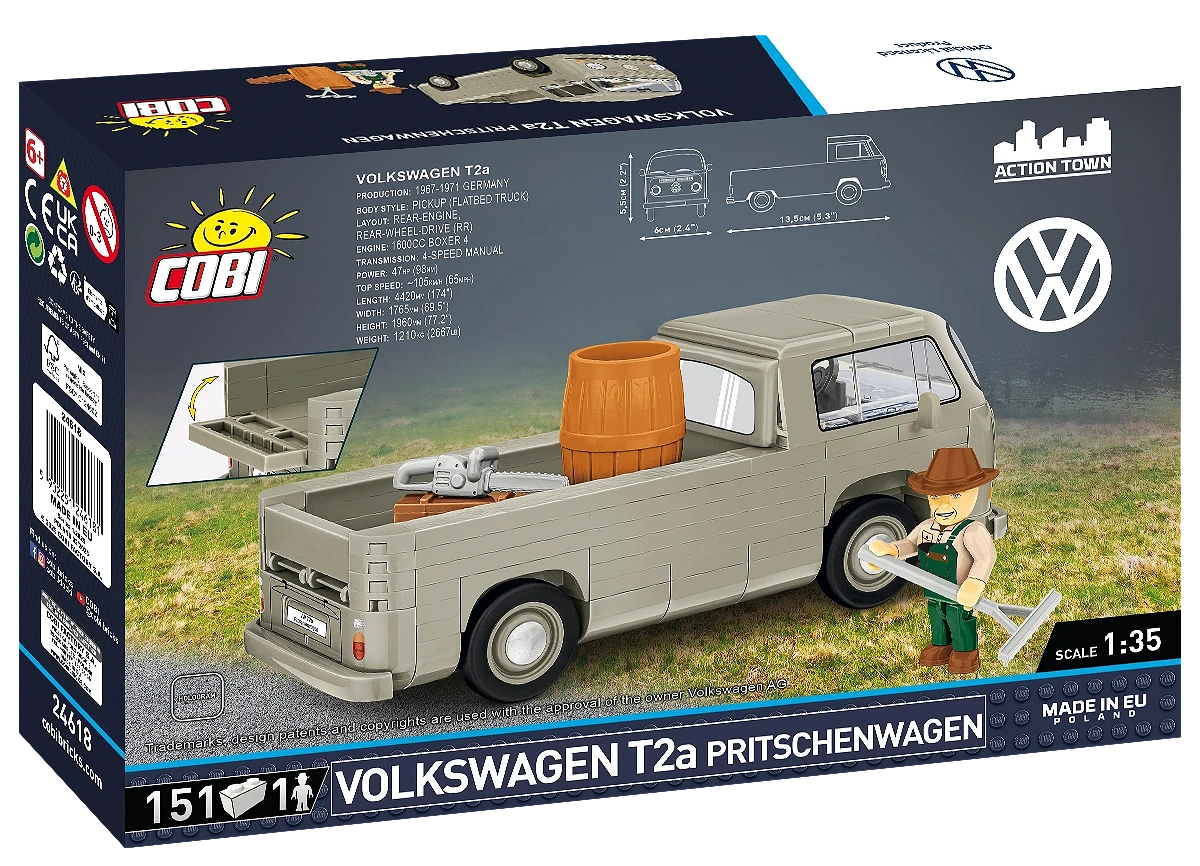 Volkswagen T2a Pritschenwagen - fot. 8