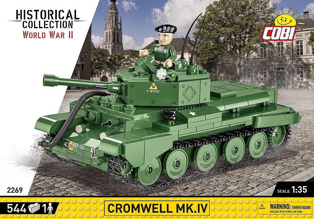 Czołg Cromwell Mk.IV z klocków COBI