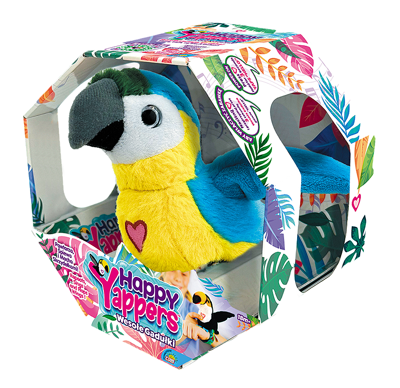 Happy Yappers Wesołe gadułki - Papuga niebieska - fot. 8