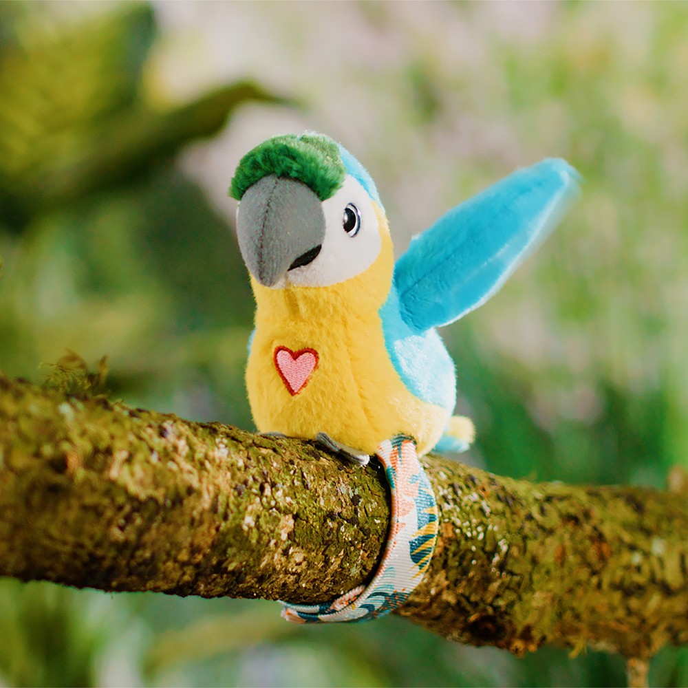 Happy Yappers Wesołe gadułki - Papuga niebieska - fot. 5