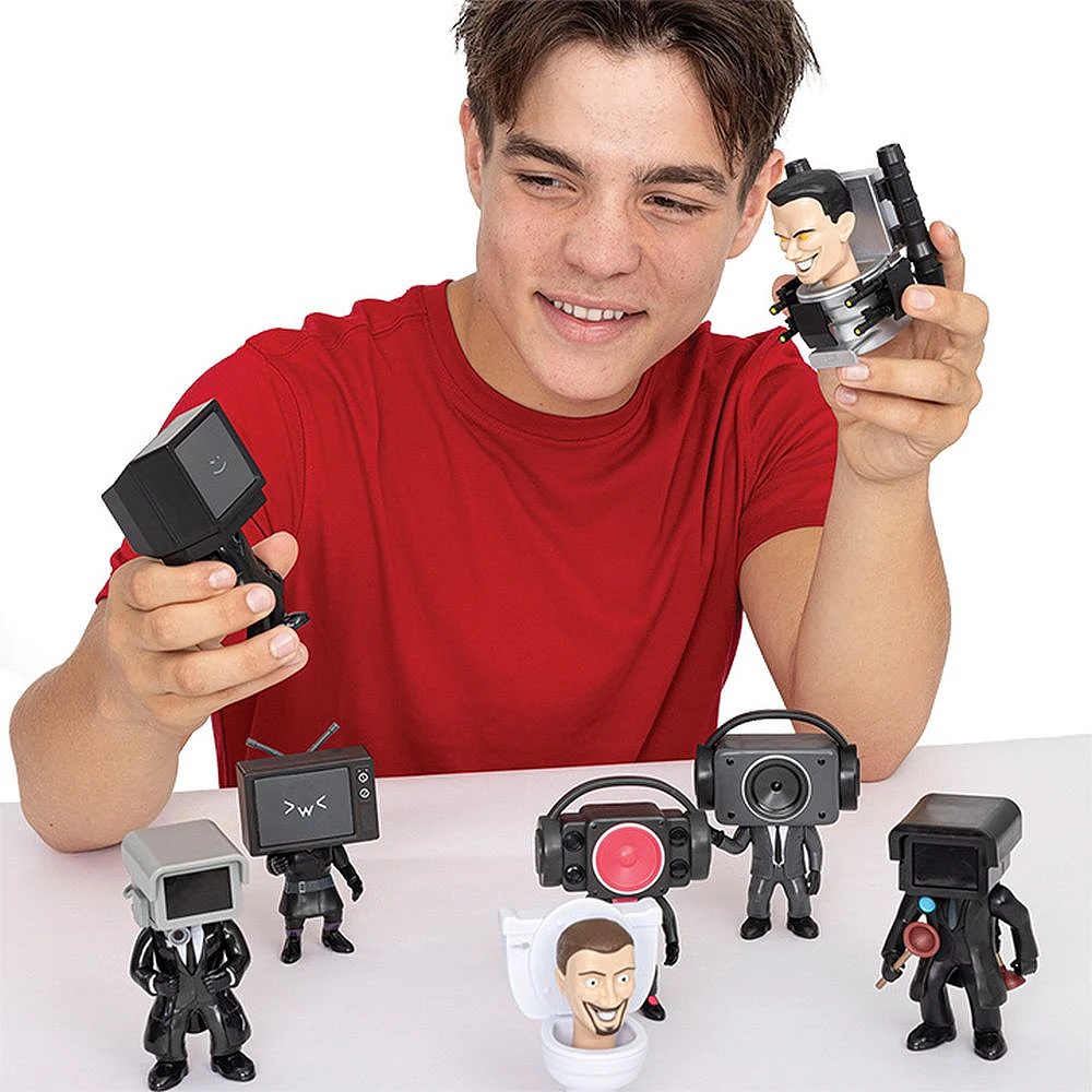 Skibidi Toilets Duża Figurki Kolekcjonerskie