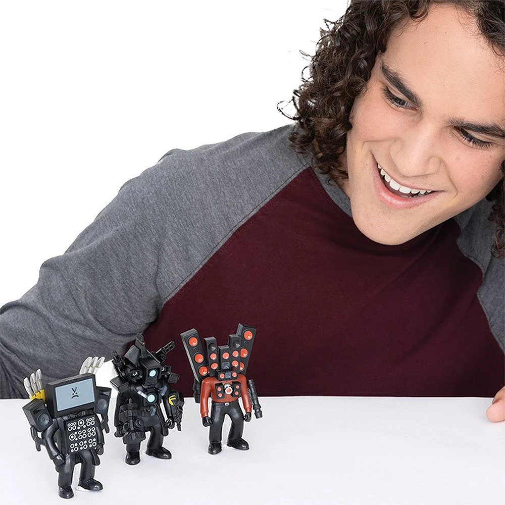 Skibidi Toilet Titan 3 Pack