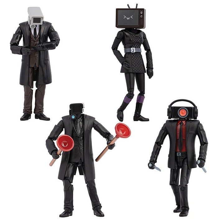 Skibidi Toilet Figurki Deluxe - fot. 2