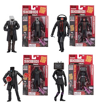 Skibidi Toilet Figurki Deluxe - uszkodzone opakowanie