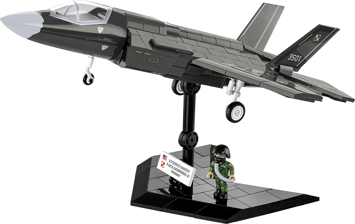 Rekordy z COBI. Niewidzialny Husarz, czyli jak F-35 Lightning II może zmienić polskie niebo?